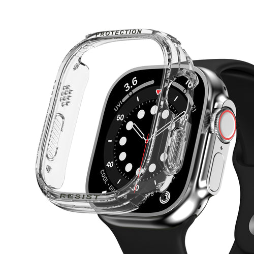 Case Cover for Apple Watch Series 8 7 49Mm 45Mm/41Mm 44Mm/40Mm 44 45 Mm All-Around Clear Frame Iwatch Ultra 4 3 5 Se 6 7 49 Mm
