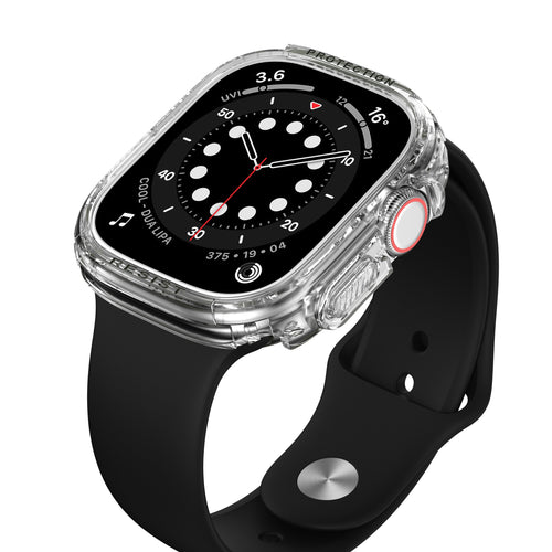 Case Cover for Apple Watch Series 8 7 49Mm 45Mm/41Mm 44Mm/40Mm 44 45 Mm All-Around Clear Frame Iwatch Ultra 4 3 5 Se 6 7 49 Mm
